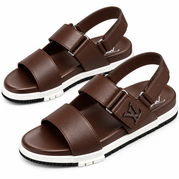 Quality Brown Strap Sandals