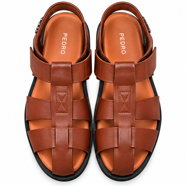 Brown Fisherman Sandals