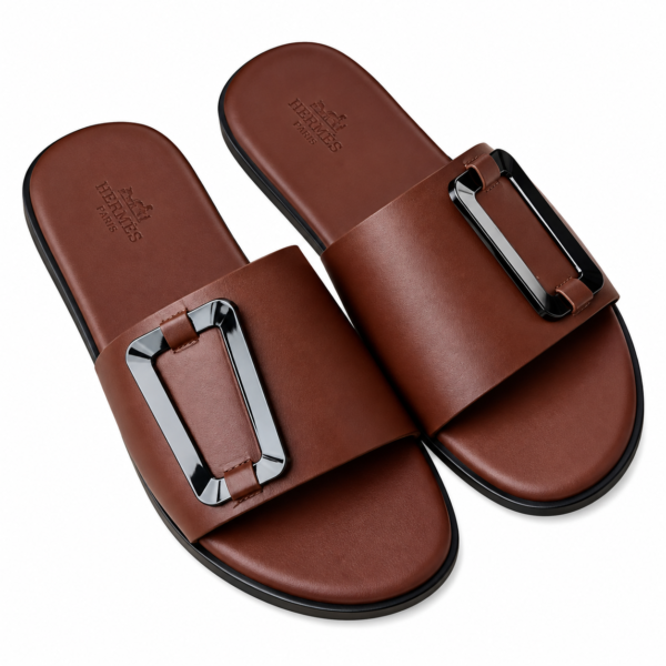 Classic Brown Comfort Slide